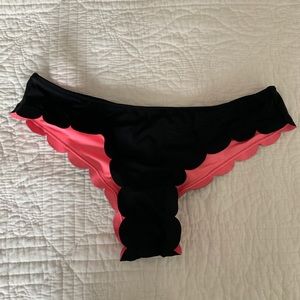 Victoria Secret Pink scalloped bikini bottoms
